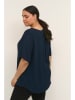 Kaffe Bluse in Dunkelblau