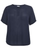 Kaffe Bluse in Dunkelblau