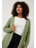 Kaffe Cardigan in Grün