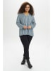 Kaffe Bluse in Blau
