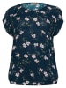 Kaffe Bluse in Dunkelblau