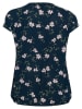 Kaffe Bluse in Dunkelblau