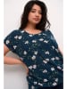 Kaffe Bluse in Dunkelblau