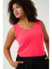 Kaffe Top in Pink