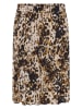 Kaffe Rock in Beige/ Dunkelbraun