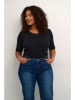 Kaffe Shirt in Schwarz