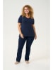 Kaffe Shirt in Dunkelblau