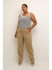 Kaffe Top in Creme/ Schwarz