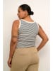 Kaffe Top in Creme/ Schwarz