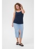 KAFFE curve Top in Dunkelblau