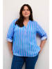 Kaffe Bluse in Hellblau/ Rosa