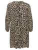 Kaffe Kleid in Beige/ Schwarz