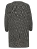 Kaffe Kleid in Schwarz/ Hellgrau