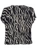 Kaffe Bluse in Schwarz/ Weiß