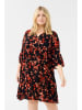 Kaffe Jurk zwart/rood