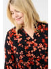 Kaffe Jurk zwart/rood