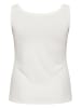 Kaffe Top in Weiß