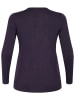 Kaffe Cardigan in Aubergine