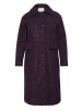 Kaffe Übergangsmantel in Aubergine