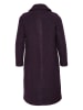 Kaffe Übergangsmantel in Aubergine