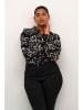 Kaffe Bluse in Schwarz/ Creme