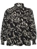 Kaffe Bluse in Schwarz/ Creme