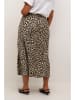 Kaffe Rock in Beige/ Schwarz