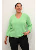Kaffe Pullover in Hellgrün