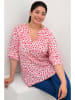 Kaffe Blouse wit/roze