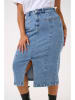 Kaffe Jeansrock in Blau