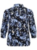 Kaffe Bluse in Schwarz/ Hellblau