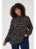 Kaffe Blouse zwart/crème