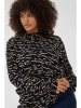 Kaffe Bluse in Schwarz/ Creme