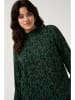 Kaffe Blouse donkergroen/zwart