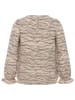 Kaffe Bluse in Beige/ Schwarz