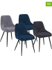 IDOMYA Factory 4-delige set: eetkamerstoelen "Olivia" meerkleurig - (B)54 x (H)79 x (D)47,5 cm