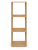 IDOMYA Essentials Boekenkast "Faustine" lichtbruin - (B)30 x (H)88 x (D)30 cm
