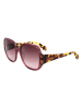 adidas Damen-Sonnenbrille in Hellbraun/ Gelb