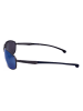 Carrera Herren-Sonnenbrille in Schwarz/ Blau