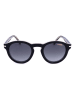Carrera Unisex-Sonnenbrille in Schwarz/ Dunkelblau