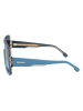 Carrera Okulary przeciwsłoneczne unisex w kolorze niebiesko-granatowym