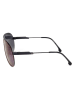 Carrera Okulary przeciwsłoneczne unisex w kolorze czarno-granatowym