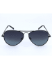 Polaroid Okulary przeciwsłoneczne unisex w kolorze granatowo-czarnym