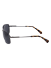 Polaroid Herren-Sonnenbrille in Anthrazit/ Schwarz