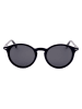 Polaroid Unisex-Sonnenbrille in Schwarz/ Dunkelblau