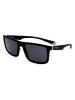 Polaroid Herren-Sonnenbrille in Schwarz/ Dunkelblau