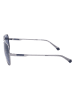 Polaroid Herren-Sonnenbrille in Silber/ Blau