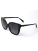 Polaroid Damen-Sonnenbrille in Schwarz/ Dunkelblau