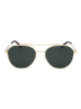 Polaroid Herren-Sonnenbrille in Gold/ Grün