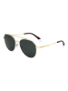 Polaroid Herren-Sonnenbrille in Gold/ Grün